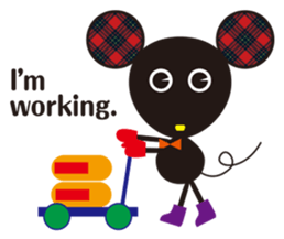 CHU-CHU "I'm doing now" [English] sticker #7725511