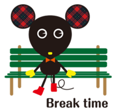 CHU-CHU "I'm doing now" [English] sticker #7725512