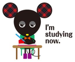 CHU-CHU "I'm doing now" [English] sticker #7725514