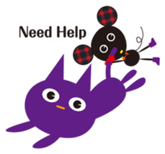 CHU-CHU "I'm doing now" [English] sticker #7725515