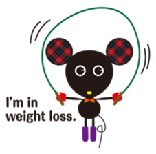 CHU-CHU "I'm doing now" [English] sticker #7725519