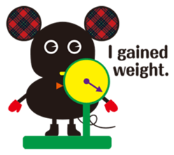 CHU-CHU "I'm doing now" [English] sticker #7725520