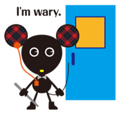 CHU-CHU "I'm doing now" [English] sticker #7725523