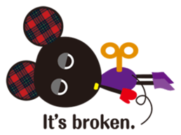 CHU-CHU "I'm doing now" [English] sticker #7725529