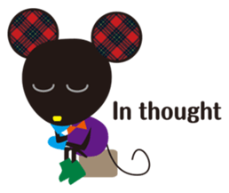 CHU-CHU "I'm doing now" [English] sticker #7725534