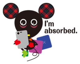 CHU-CHU "I'm doing now" [English] sticker #7725540