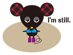 CHU-CHU "I'm doing now" [English] sticker #7725541