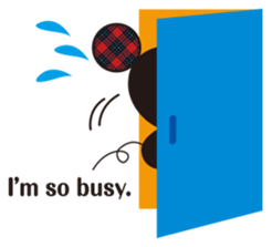 CHU-CHU "I'm doing now" [English] sticker #7725542