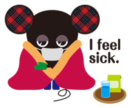 CHU-CHU "I'm doing now" [English] sticker #7725543