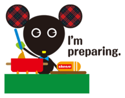 CHU-CHU "I'm doing now" [English] sticker #7725547