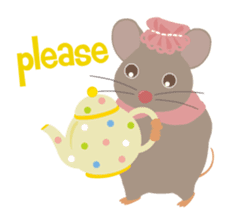 little children of Chit Chat Woods sticker #7725646