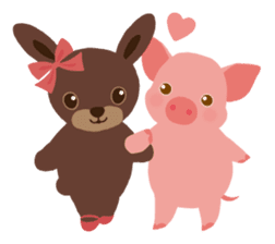 little children of Chit Chat Woods sticker #7725651