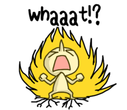 Simple white3_English sticker #7725959