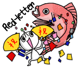 Simple white3_English sticker #7725966