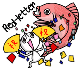 Simple white3_English sticker #7725966