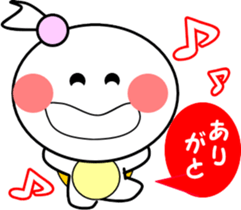 Princess of small turtle-5 sticker #7726200