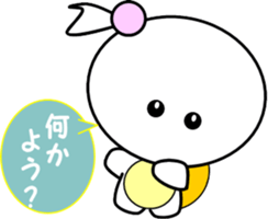 Princess of small turtle-5 sticker #7726205