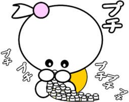 Princess of small turtle-5 sticker #7726210