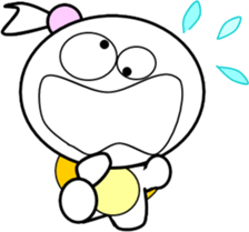 Princess of small turtle-5 sticker #7726224