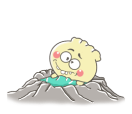 Fairy of volcano sticker #7726840