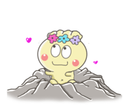 Fairy of volcano sticker #7726846