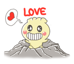 Fairy of volcano sticker #7726861