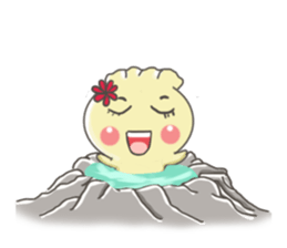 Fairy of volcano sticker #7726862