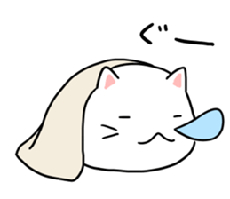 cat Japanese confectionery shop sticker #7726909