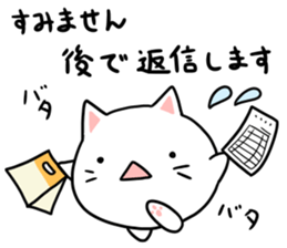 cat Japanese confectionery shop sticker #7726930