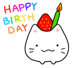 cat Japanese confectionery shop sticker #7726945