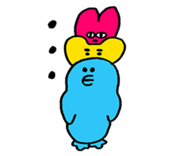 Lets move! Sensitive friends sticker #7727284