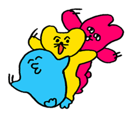 Lets move! Sensitive friends sticker #7727285