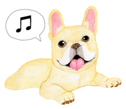 French Bulldog Sticker3 sticker #7727424