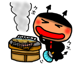 Devil Halloween sticker sticker #7727877