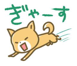 The dog named "MAMETA" vol.3 sticker #7727977