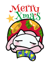 Christmas and New Year of Nyanzu sticker #7728511