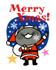 Christmas and New Year of Nyanzu sticker #7728521