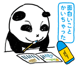 Drawing Panda sticker #7728633