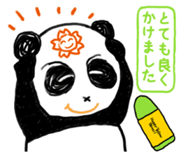 Drawing Panda sticker #7728640