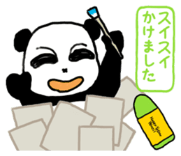 Drawing Panda sticker #7728645