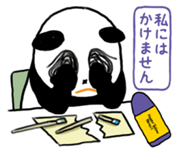 Drawing Panda sticker #7728646