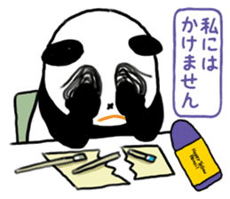 Drawing Panda sticker #7728646