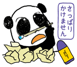 Drawing Panda sticker #7728648