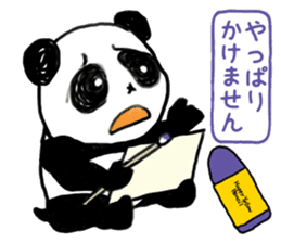 Drawing Panda sticker #7728650