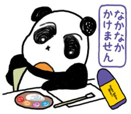 Drawing Panda sticker #7728651