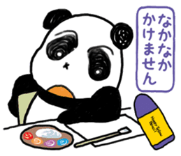 Drawing Panda sticker #7728651