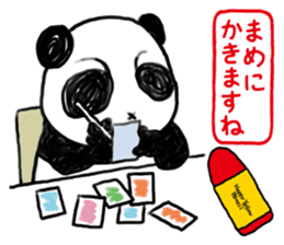 Drawing Panda sticker #7728659
