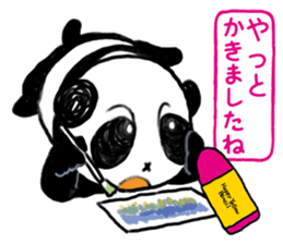 Drawing Panda sticker #7728663