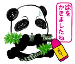 Drawing Panda sticker #7728664