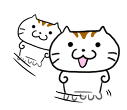 Is usable; is Mr. cat sticker #7729017